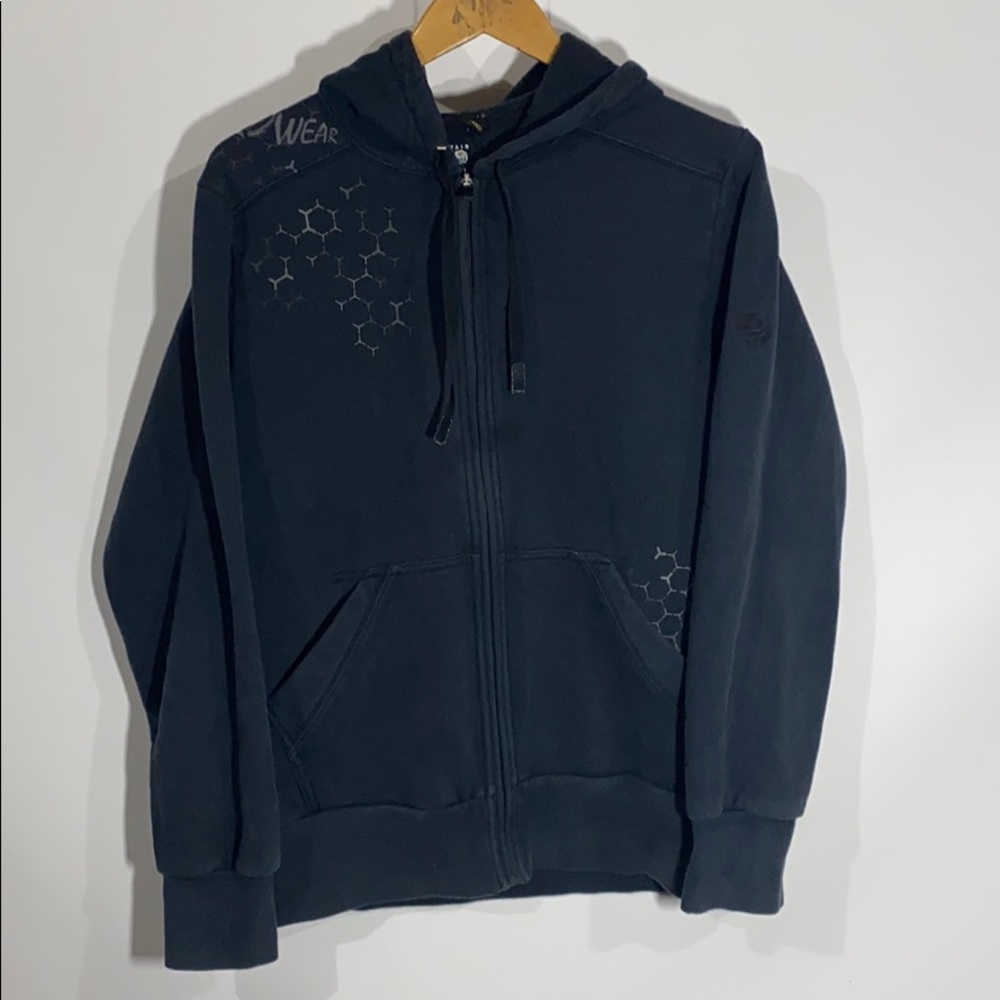 Black mountain hardwear hoodie sweatshirt black L